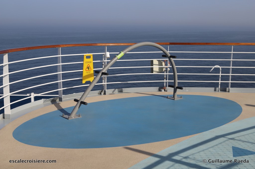 Costa Firenze - parcours sportif extérieur