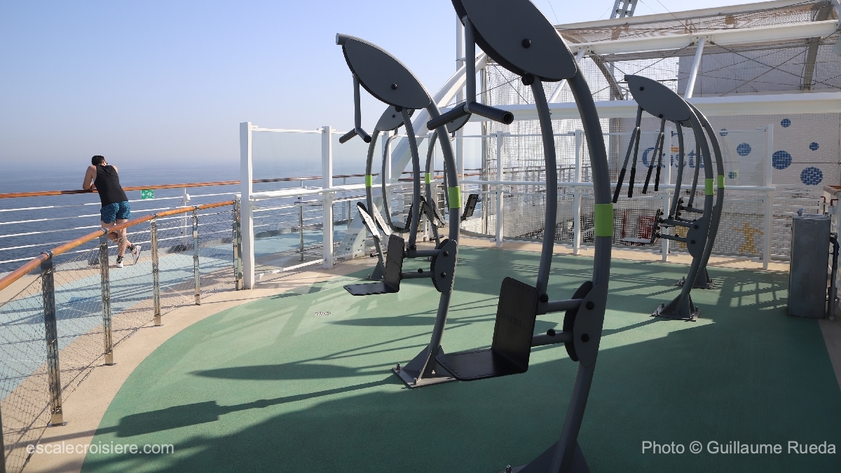 Costa Firenze - parcours sportif extérieur