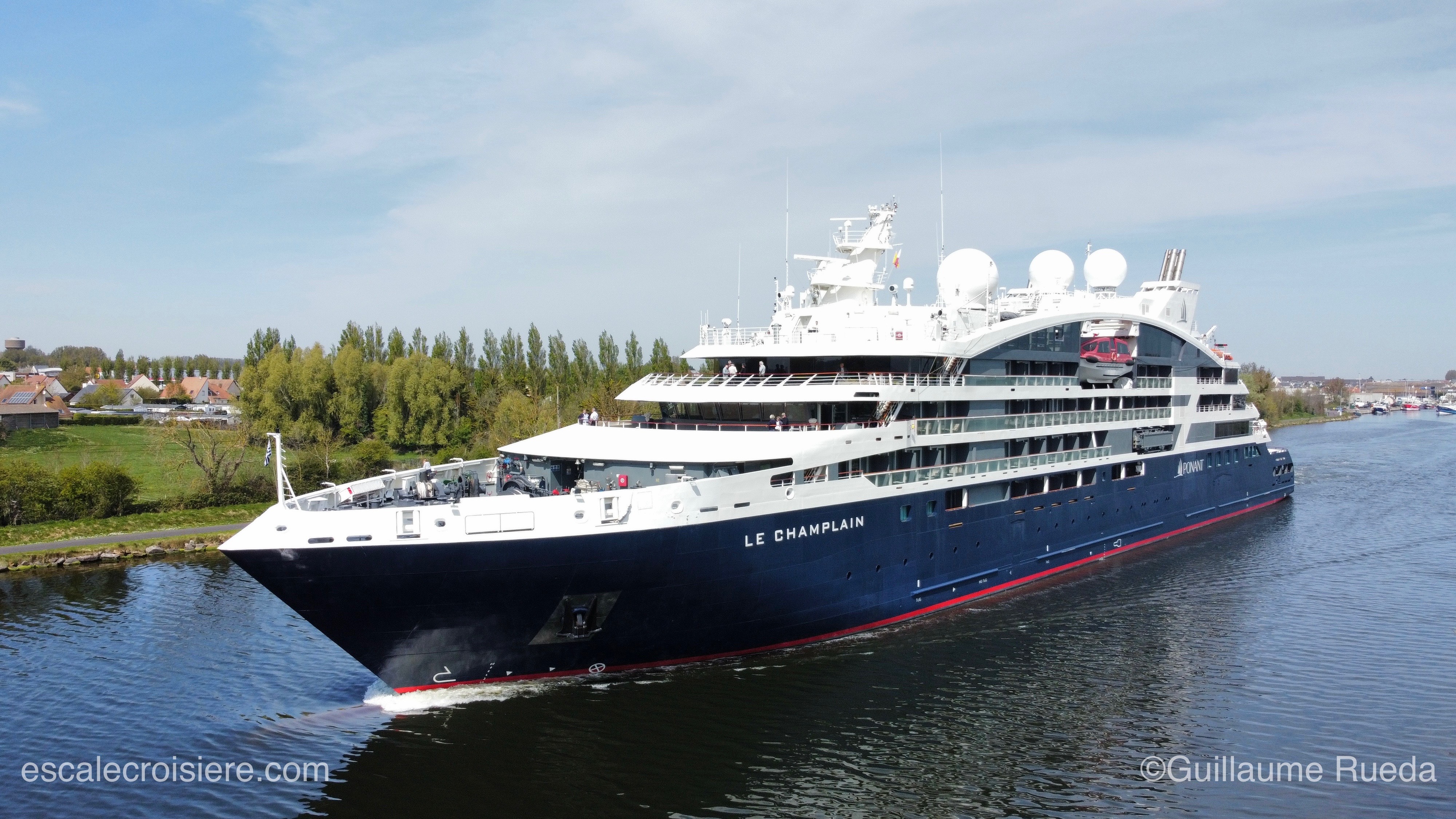 Le Champlain - Canal de Caen - Ponant