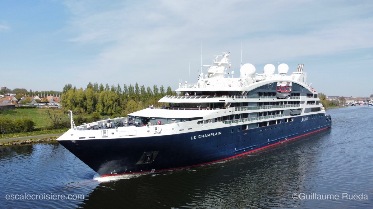 Le Champlain - Canal de Caen - Ponant