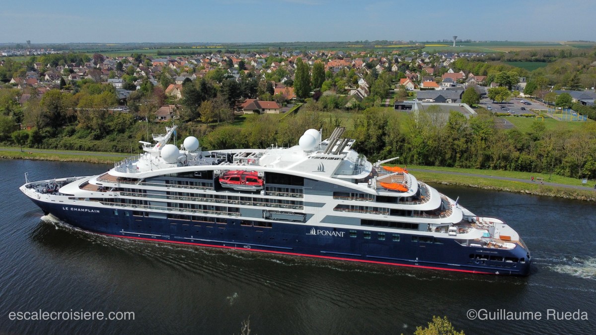Le Champlain - Canal de Caen - Ponant