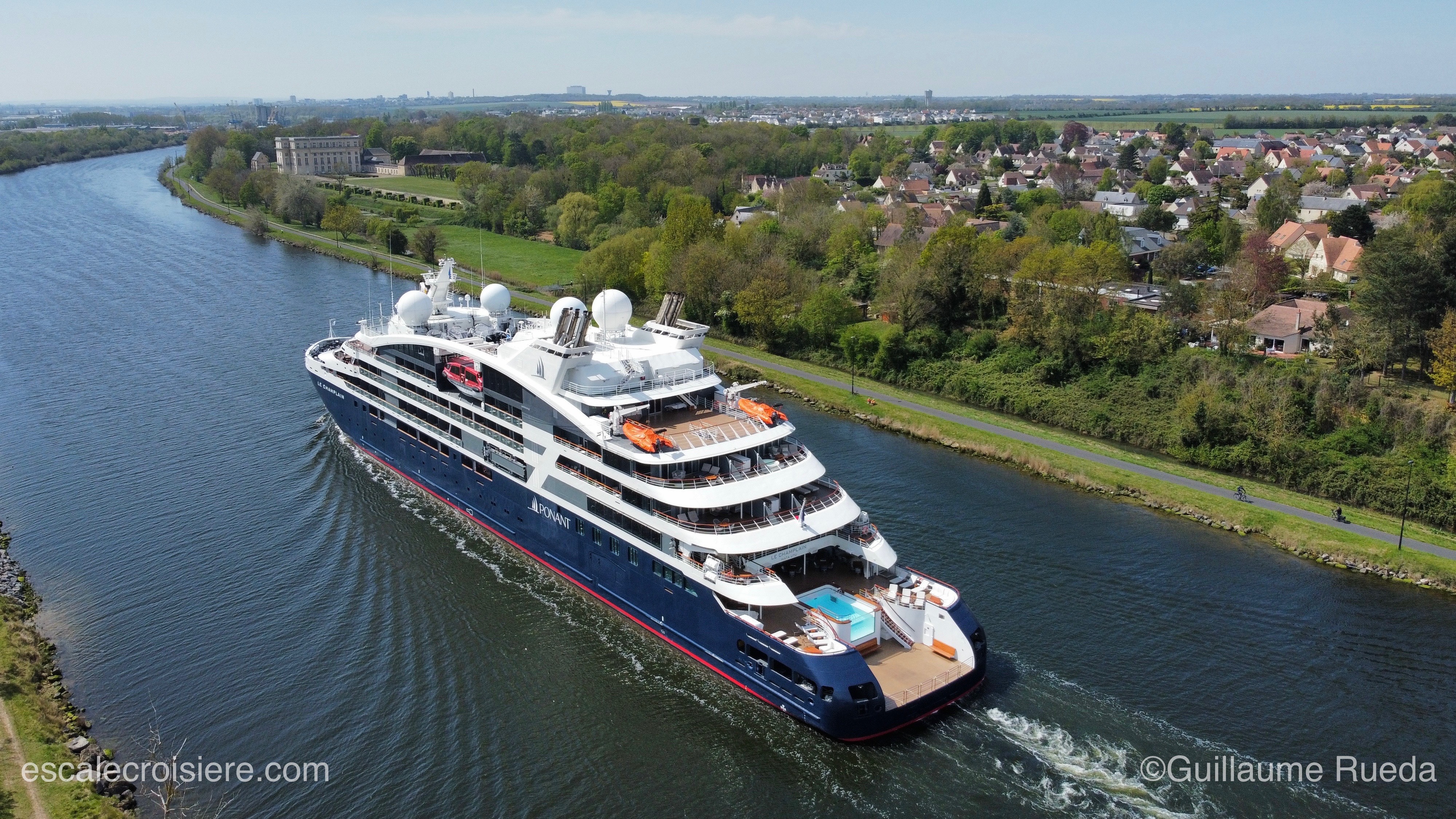 Le Champlain - Canal de Caen - Ponant
