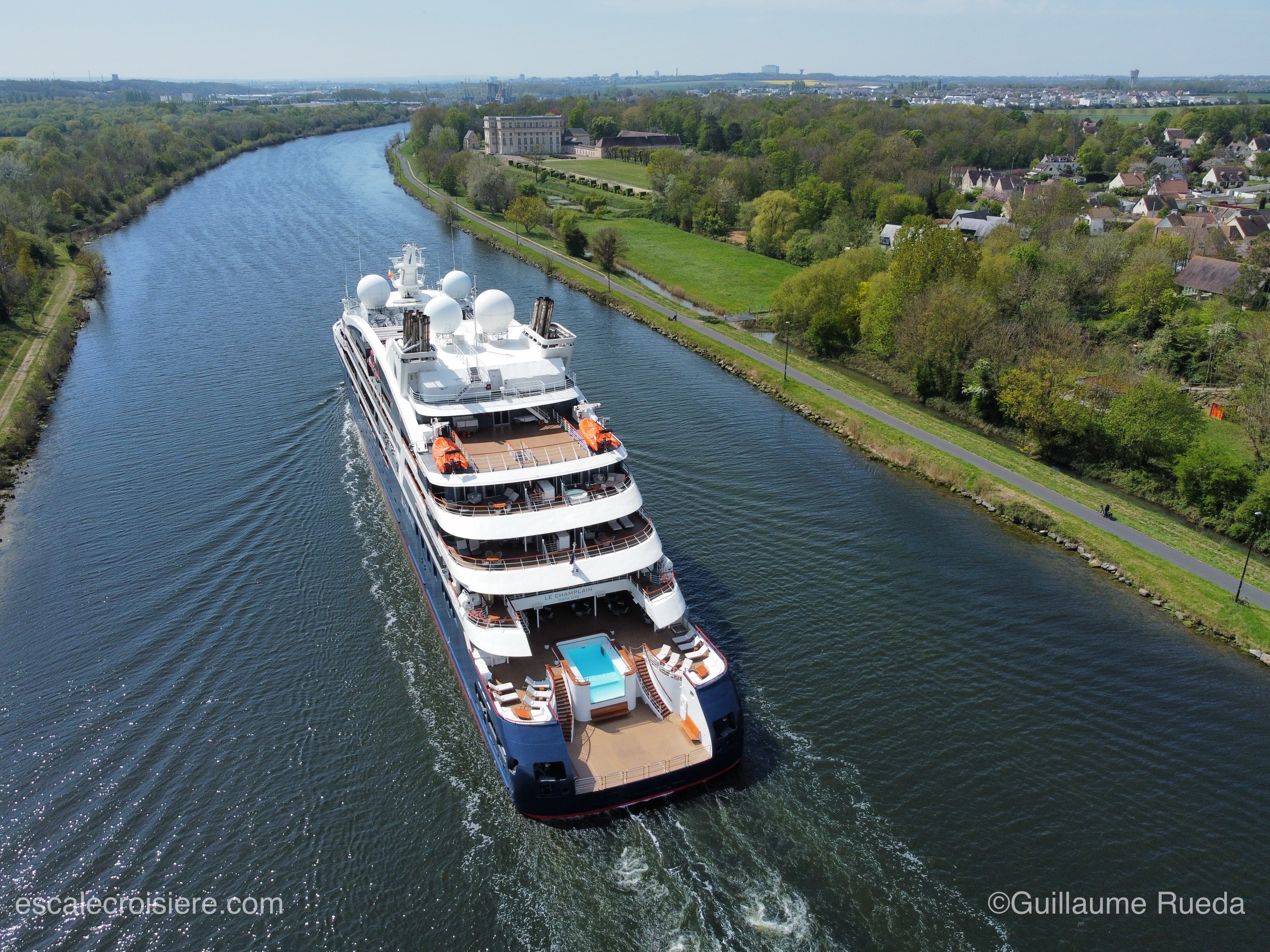 Le Champlain - Canal de Caen - Ponant