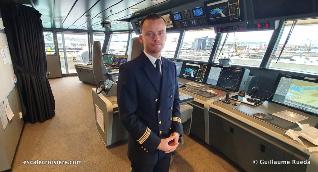 Le Champlain - La passerelle