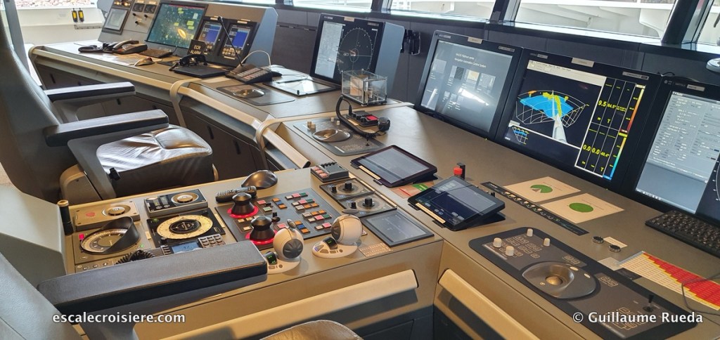 Le Champlain - La passerelle