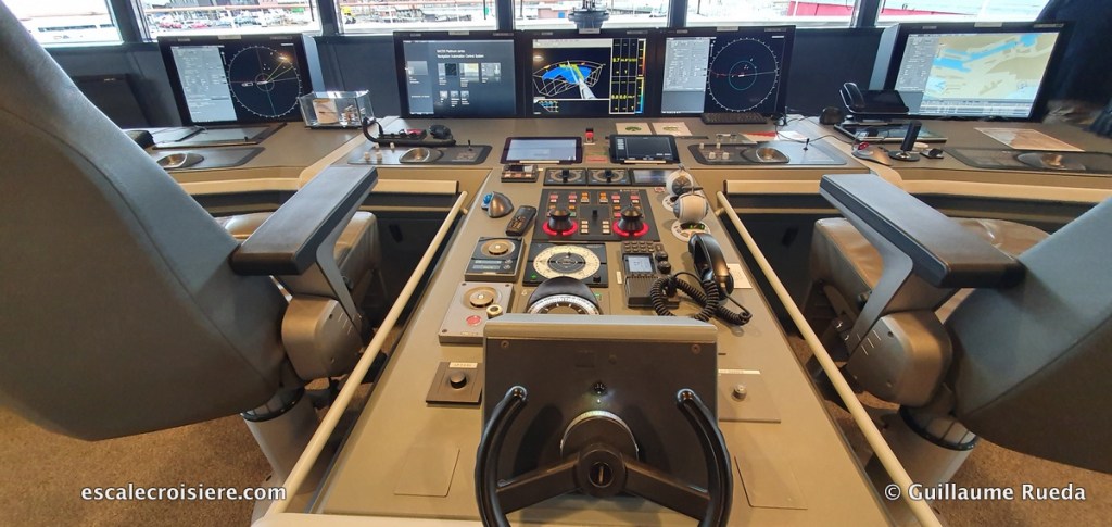 Le Champlain - La passerelle