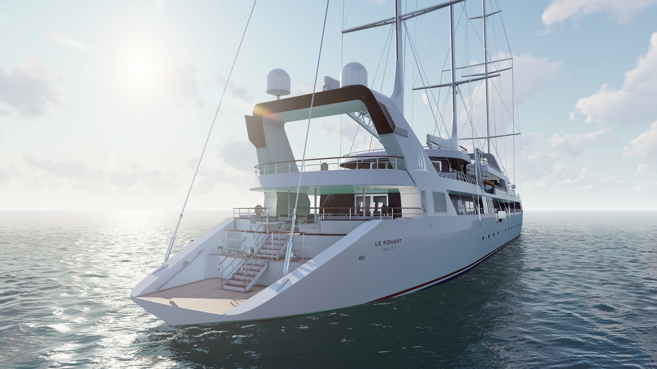 Voilier Le Ponant - Marina