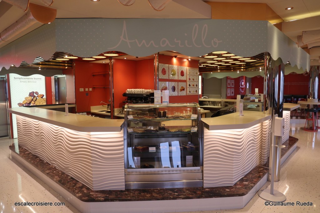 Amarillo bar à chocolat et glacier - Costa Fascinosa