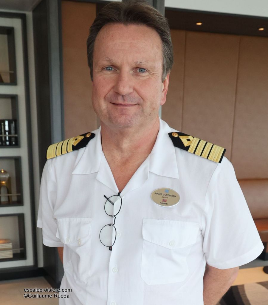 Captain Roger Gustavsen - Norwegian Prima