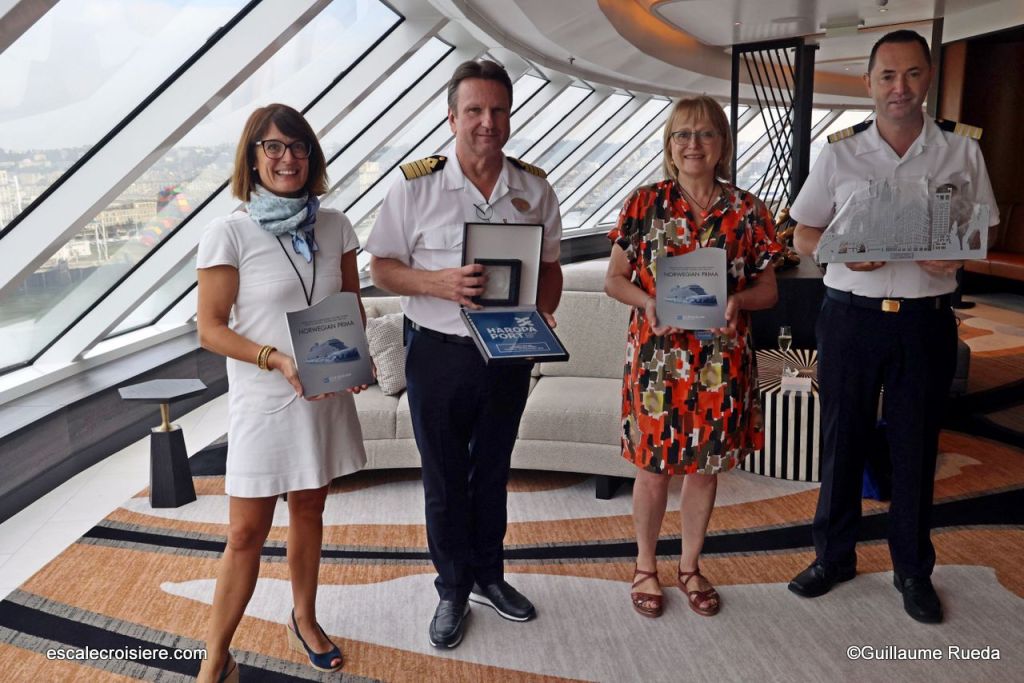 Le Havre Escale inaugurale Norwegian Prima
