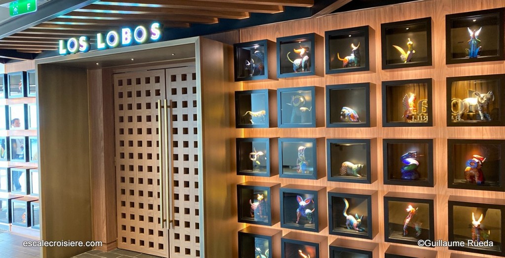 Norwegian Prima - Los Lobos Mexican restaurant