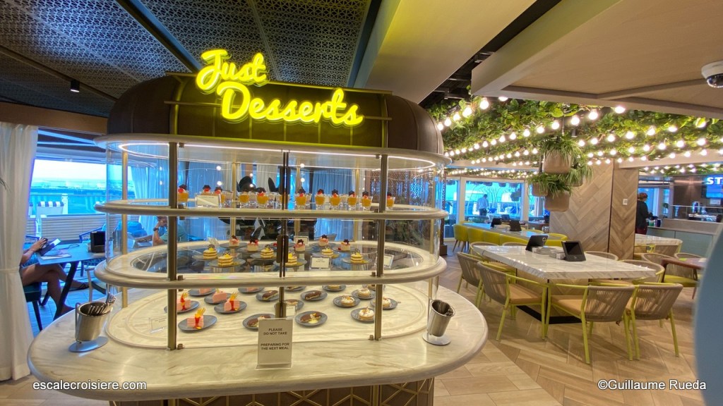 Norwegian Prima - Indulge Food Hall - Just desserts
