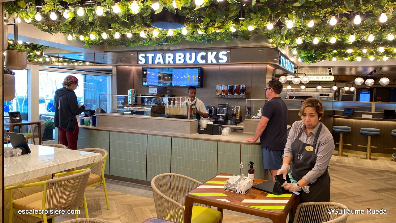 Norwegian Prima - Indulge Food Hall - Starbucks