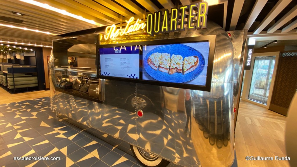 Norwegian Prima - Indulge Food Hall - The Latin Quarter