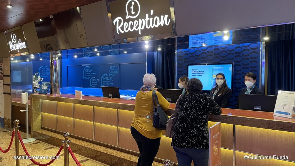 Réception - Costa Fascinosa