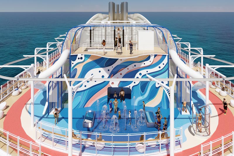 Sun Princess - The Lookout-Splash area