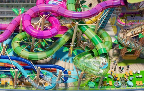 Icon of the Sea - Thrill Island - Toboggans Storm Surge