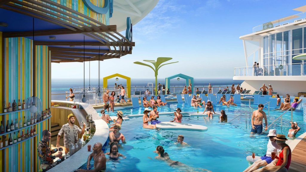 Icon of the Seas - Piscine Swim and Tonic Bar