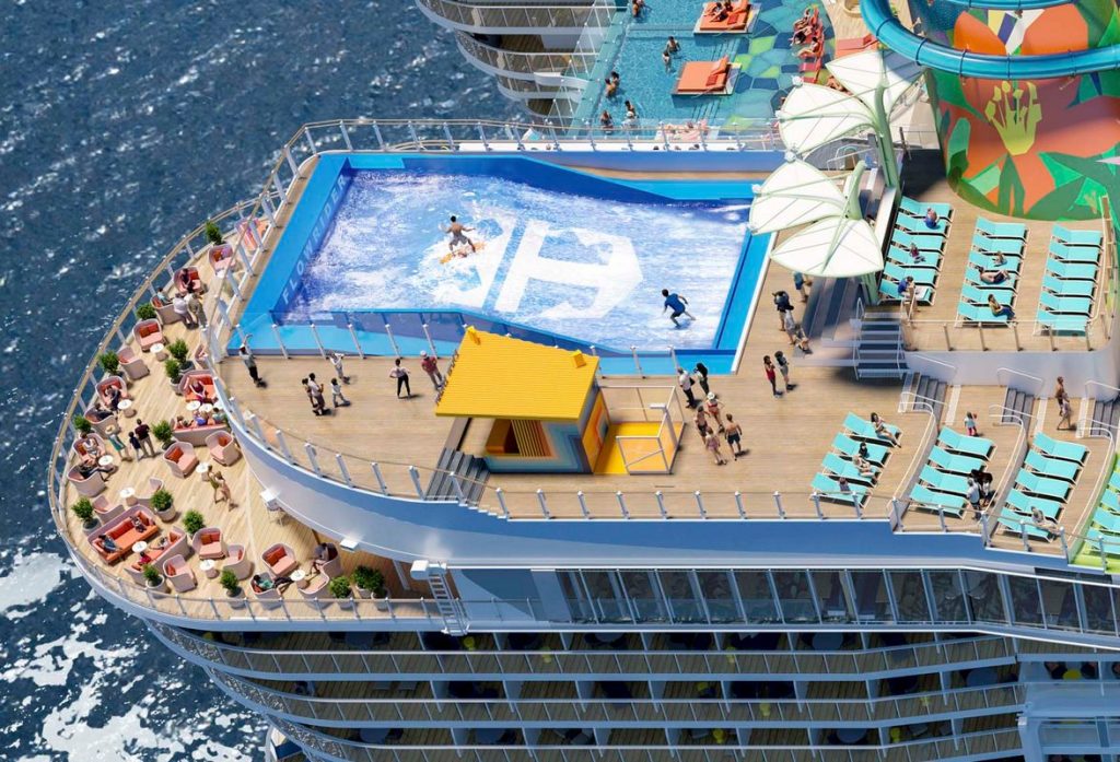 Icon of the Seas - Thrill Island - Simulateur de surf