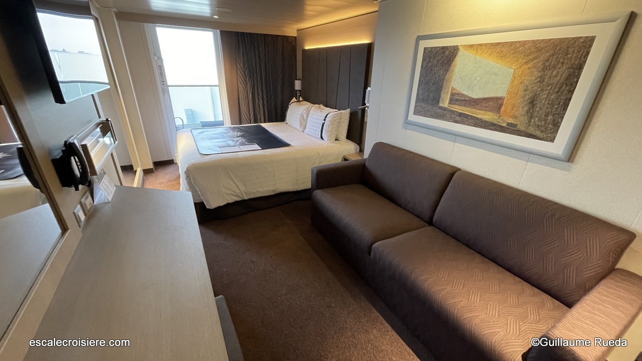 MSC World Europa - Cabine balcon 1201