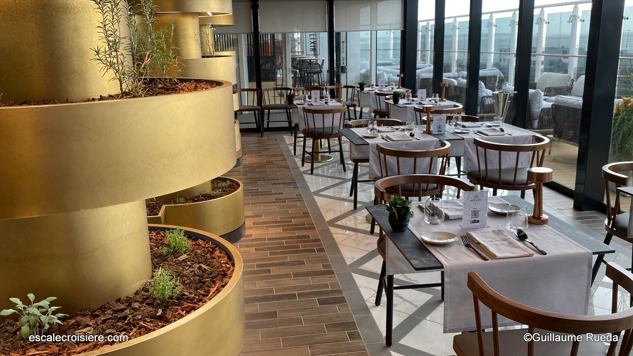 MSC World Europa - Restaurant Chef’s Garden Kitchen