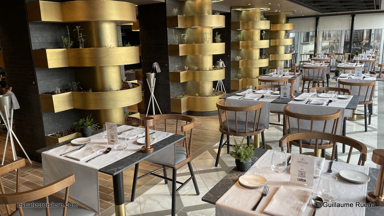 MSC World Europa - Restaurant Chef’s Garden Kitchen