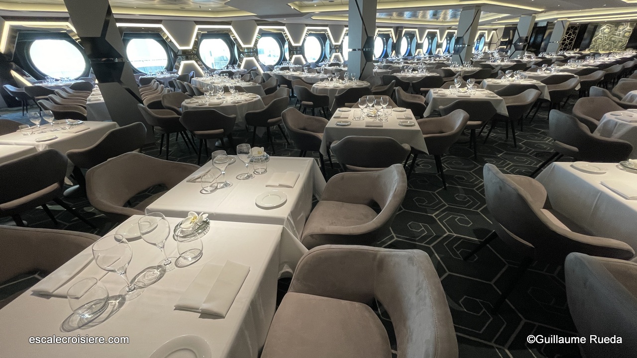 MSC World Europa - Restaurant principal Exagon