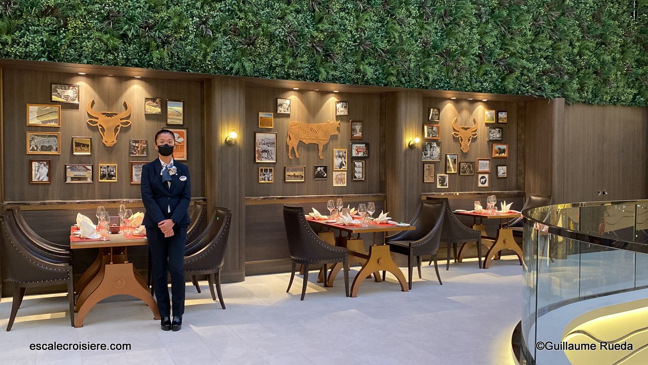 MSC World Europa - restaurant steakhouse Butcher’s Cut
