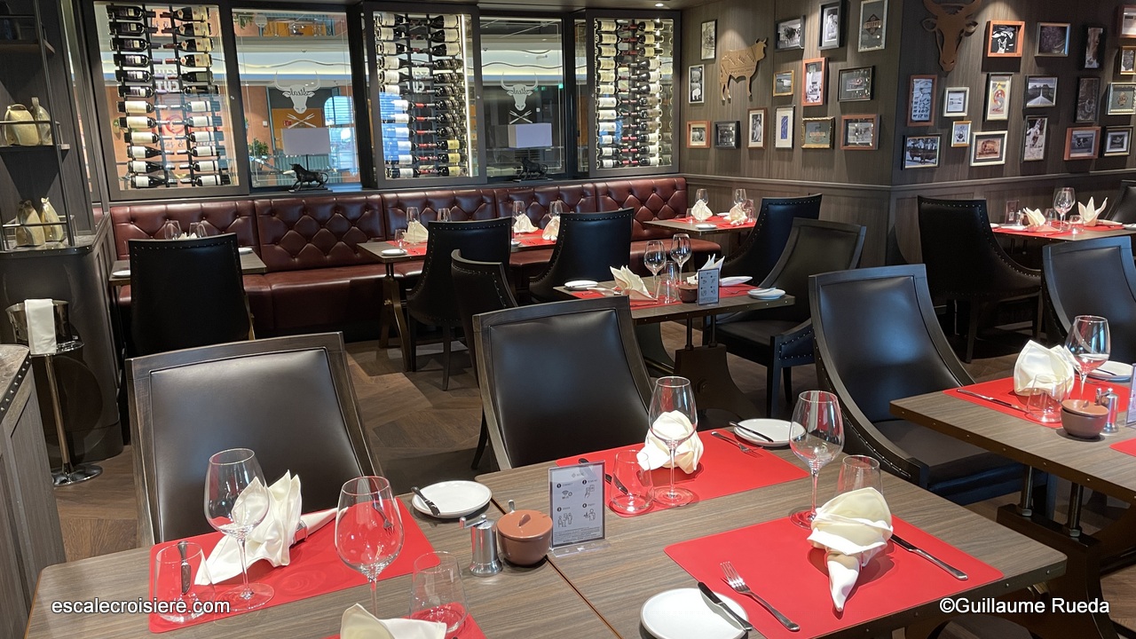 MSC World Europa - restaurant steakhouse Butcher’s Cut