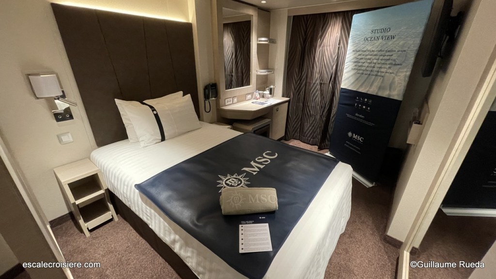 MSC World Europa - Studio vue mer - cabine 14009