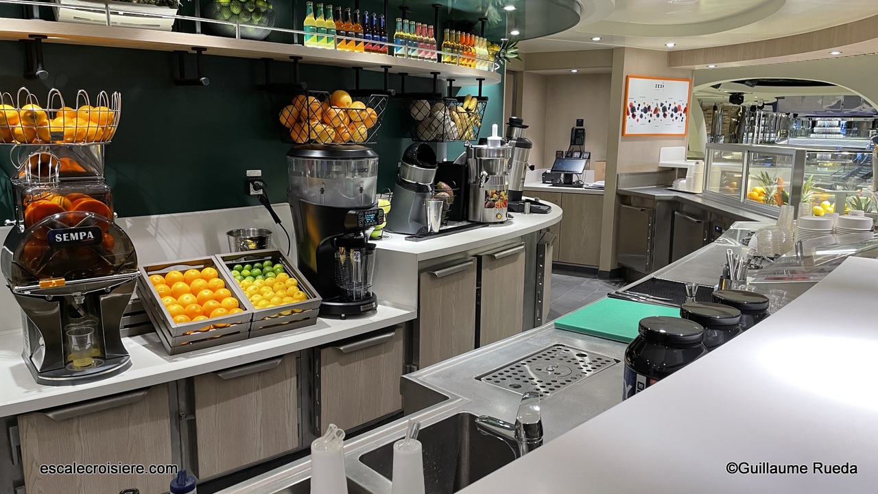 MSC World Europa - Zest – Juice Bar