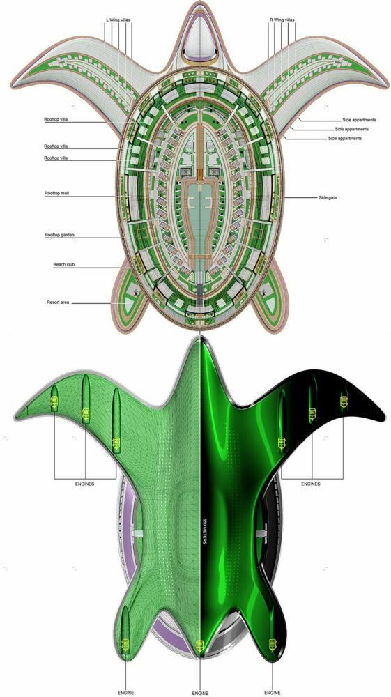 Chantier Pangeos Pangeos © Lazzarini design studio