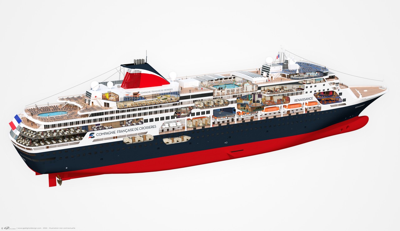 CFC - MV Renaissance - Compagnie Française de Croisières