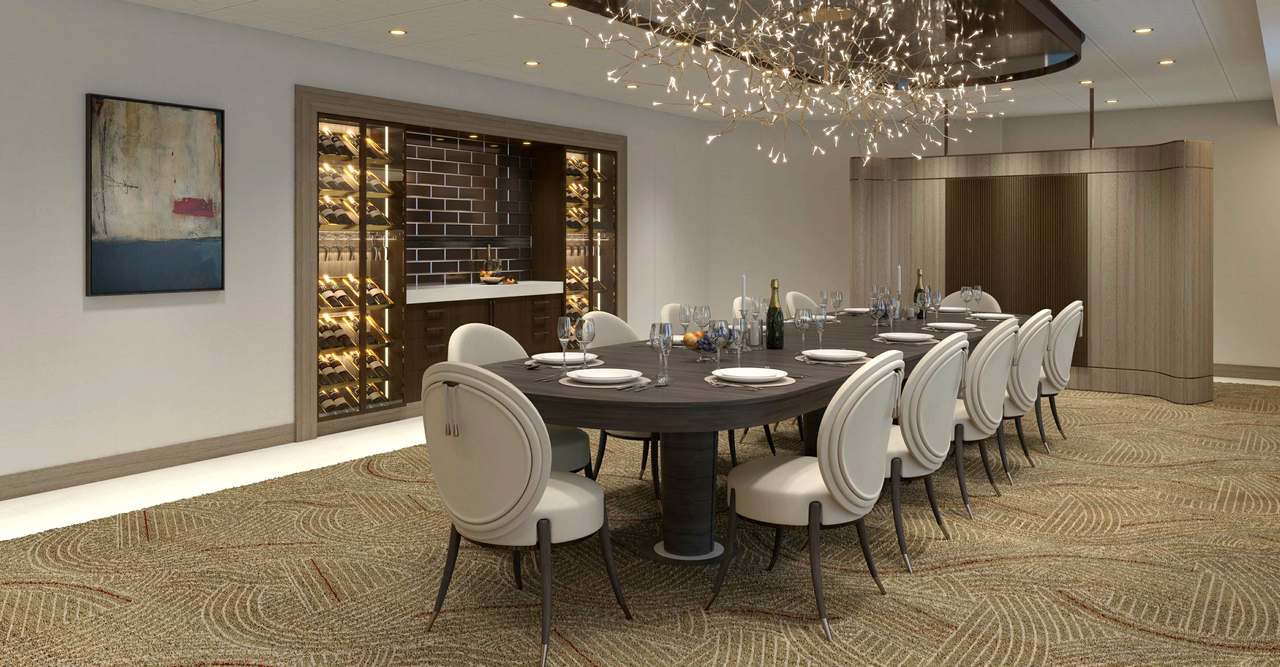 La Table du Chef - CFC - MV Renaissance - Compagnie Française de Croisières