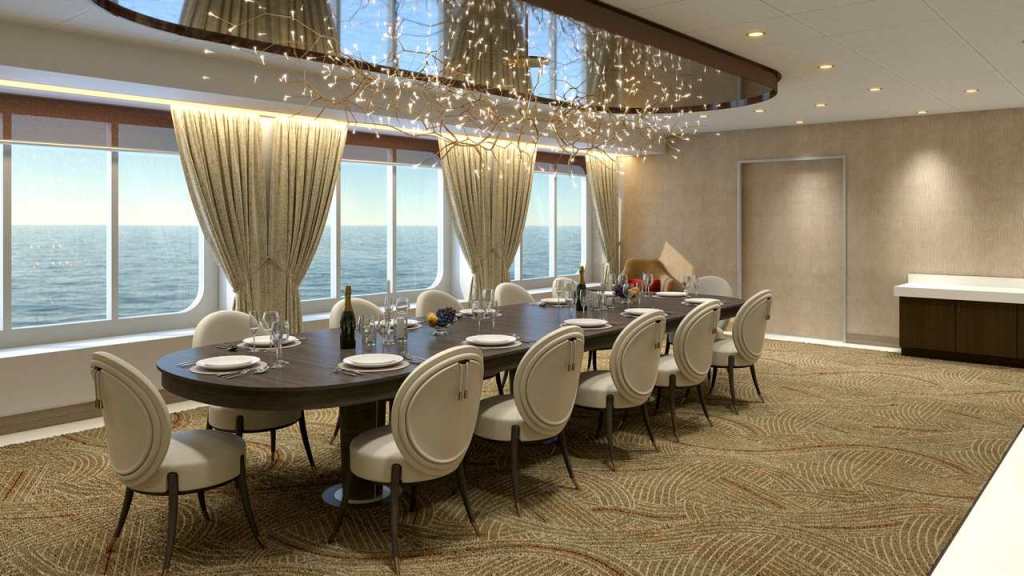 La Table du Chef - CFC - MV Renaissance - Compagnie Française de Croisières