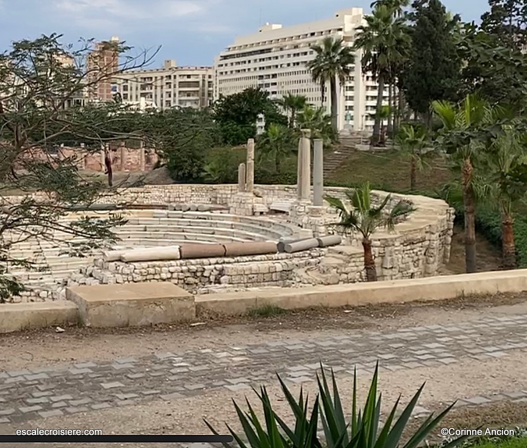 Alexandrie - Théâtre Romain