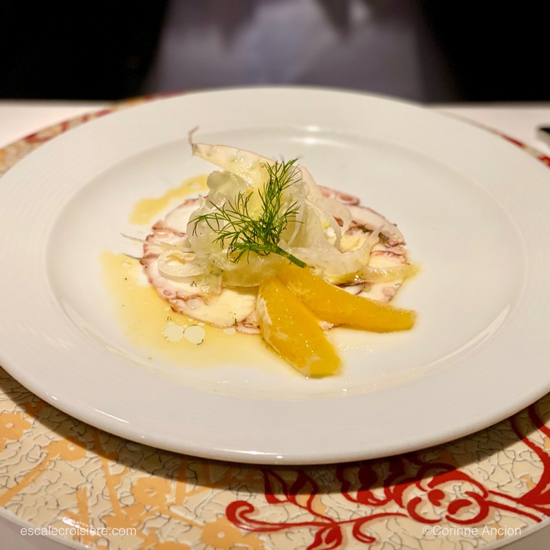 Celestyal Crystal - Menu Diane Kochilas