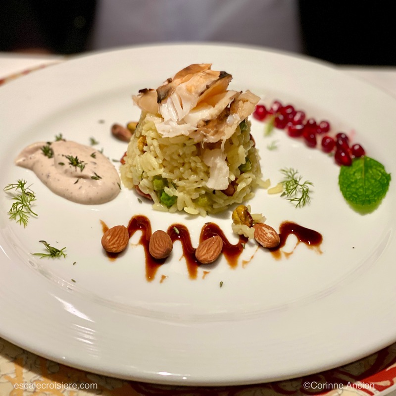 Celestyal Crystal - Menu Diane Kochilas