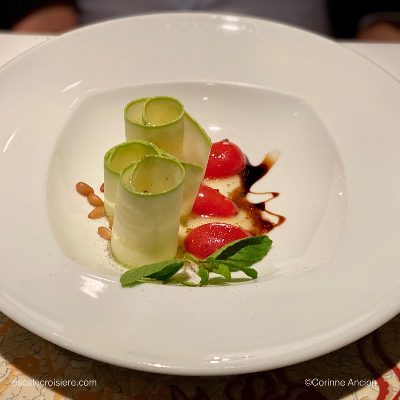 Celestyal Crystal - Menu Diane Kochilas