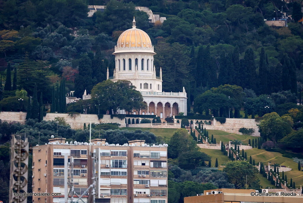 Haïfa - Jardins bahaïs - Mausolée du Bab