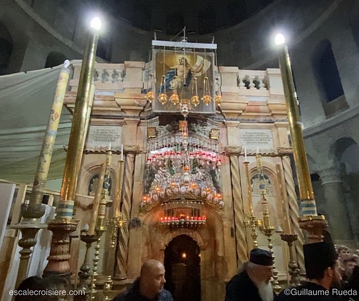 Jérusalem - La Rotonde et Le Tombeau de Jésus - Eglise du Saint Sépulcre