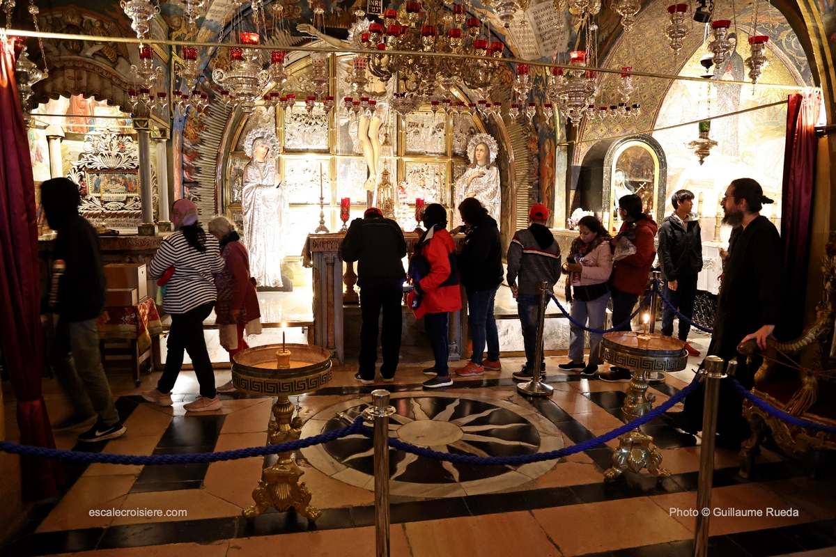 Jérusalem - Rocher du Golgotha - Eglise du Saint Sépulcre