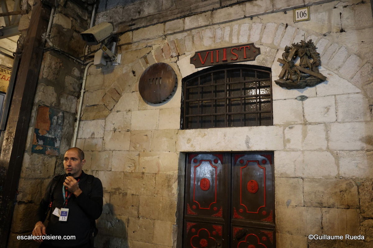 Jérusalem - Via Dolorosa - Station VII