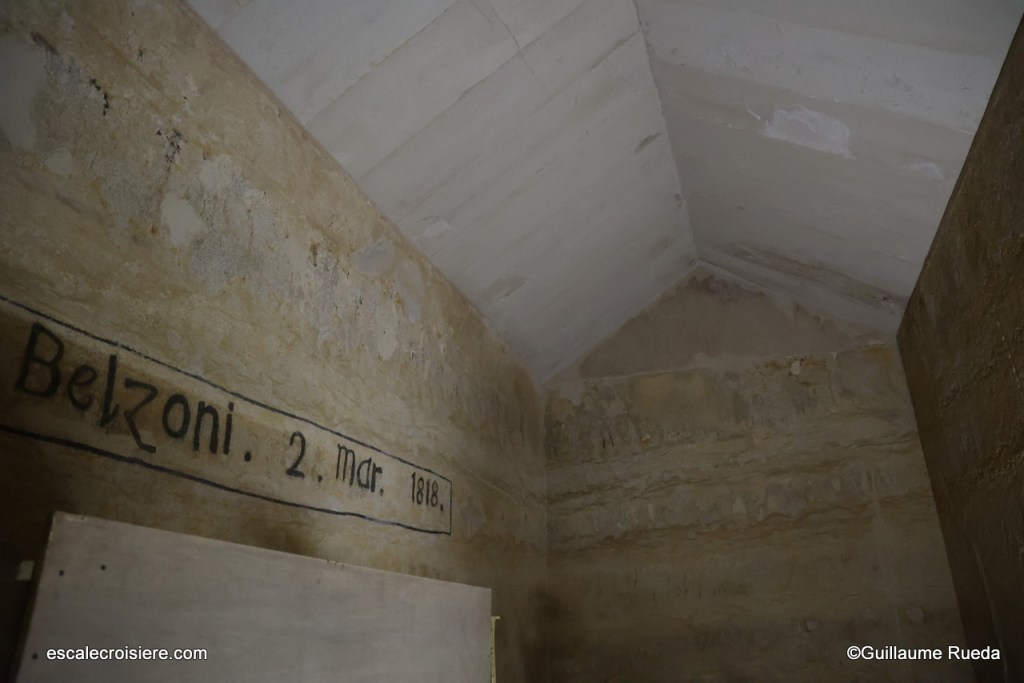 Le Caire - Gizeh - Visite de la pyramide de Khephren