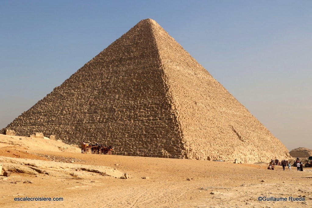 Le Caire - Gizeh - Pyramide de Kheops