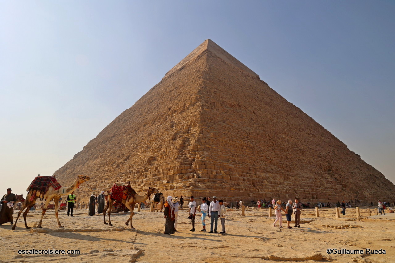 Le Caire - Gizeh - Pyramide de Khéphren