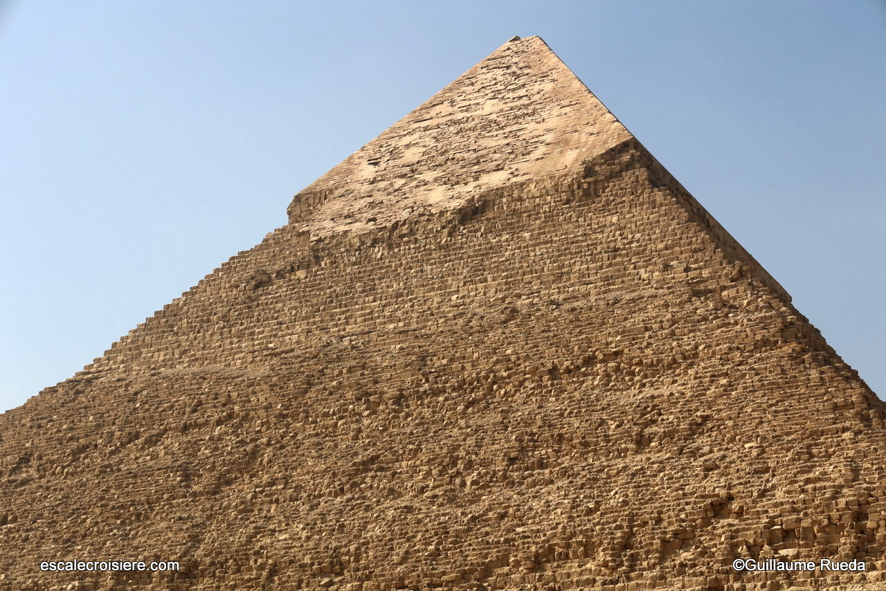 Le Caire - Gizeh - Pyramide de Khephren