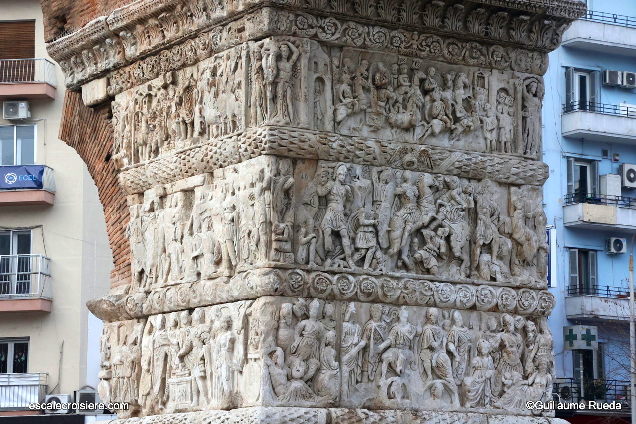 Thessalonique - Arc Gallerius ou Arc de Galère