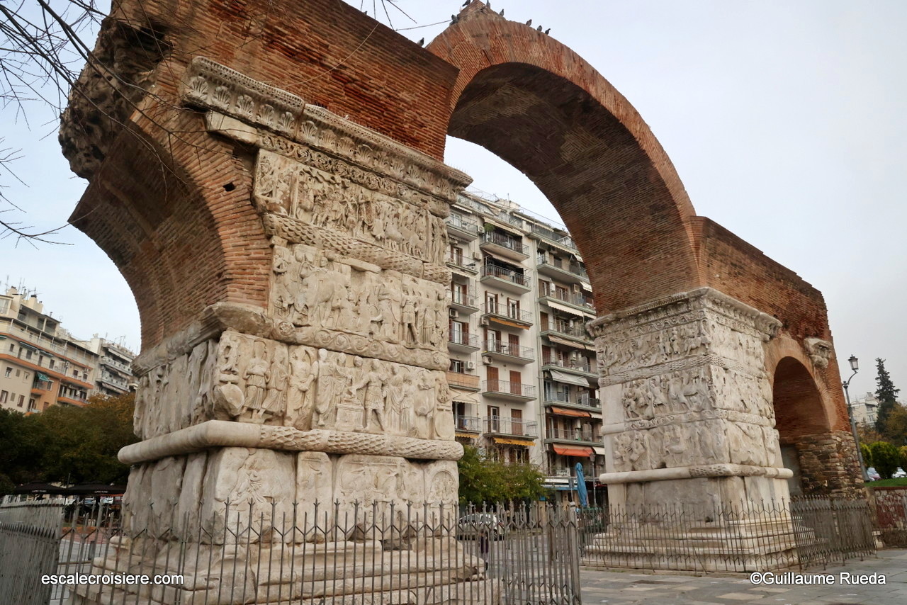 Thessalonique - Arc Gallerius ou Arc de Galère
