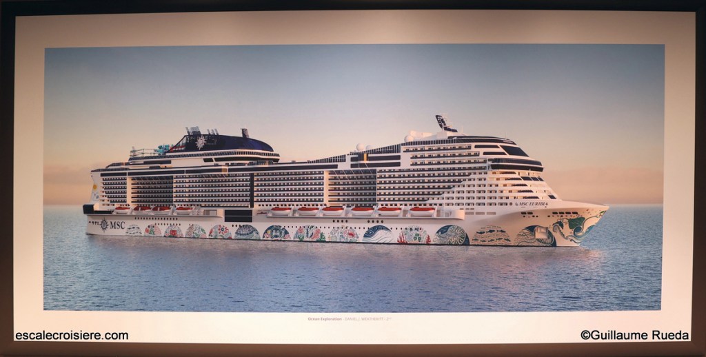 2e Daniel J. Weatheritt : Ocean Exploration - Déco coque MSC Euribia